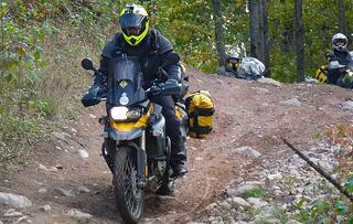 BMW F800GS aerodynamics