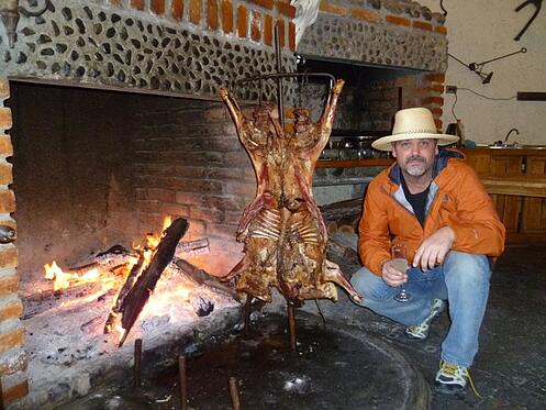 Cordero Asado Patagonia Chile