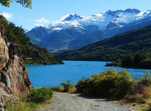 Puerto Tranquilo Patagonia Lake Mountain