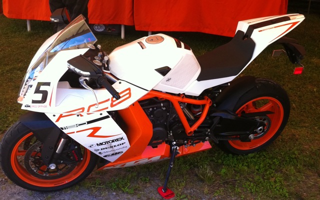 KTM RC8 as tested