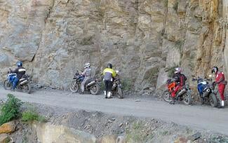 Andes Mountains Peru Motorcycles