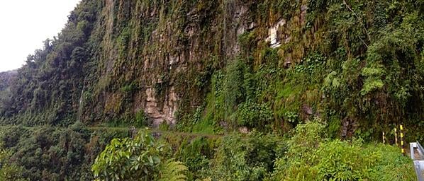 Road of Death in Bolivia