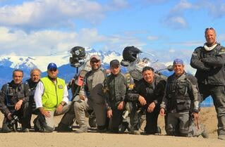 Group motorcycle trip Patagonia