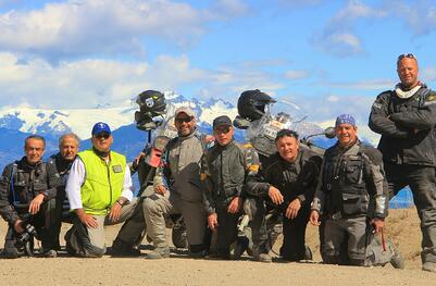 Group Motorcycle Trip Mountains