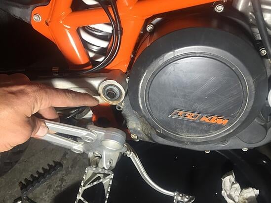 KTM Clutch Cover Replacement