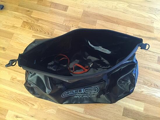 Ortlieb Rack Pack Motorcycle Trip