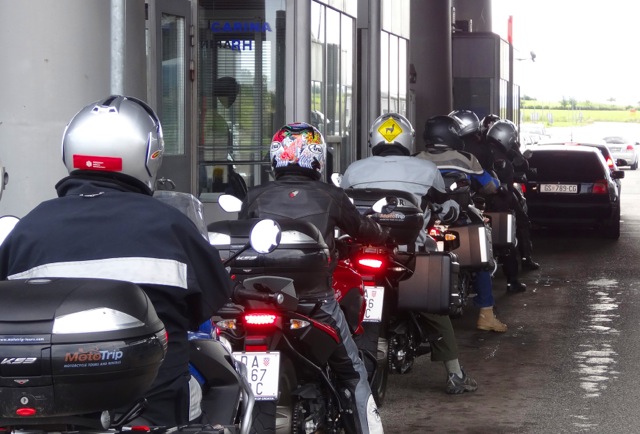 Entering Bosnia By Motorcycle