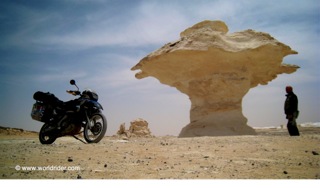 worldrider allan karl white desert sahara egypt