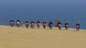 Peru Southern Coast Motorcycle Riding