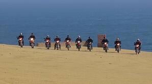 Peru Southern Coast Motorcycle Riding