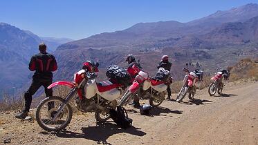 Motorcycling Peru