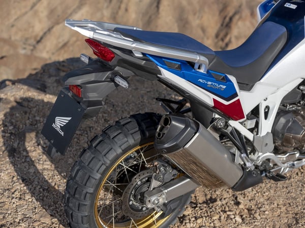 2020 Africa Twin Adventure Sports exhaust