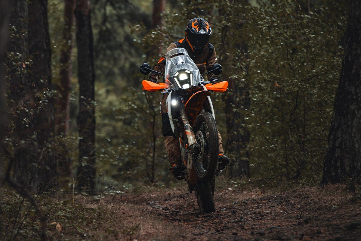 2025 KTM 390 Adventure R action 2
