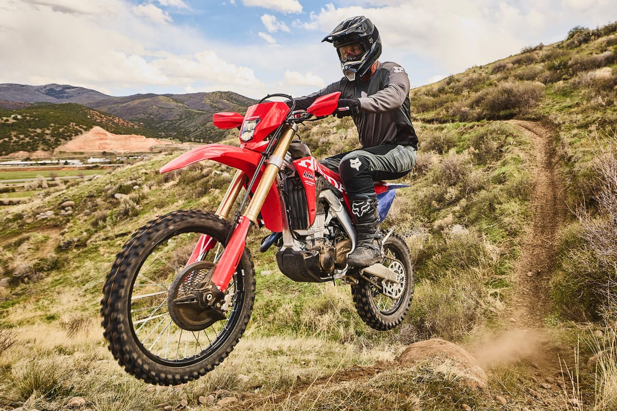 2027 honda crf450x action 1