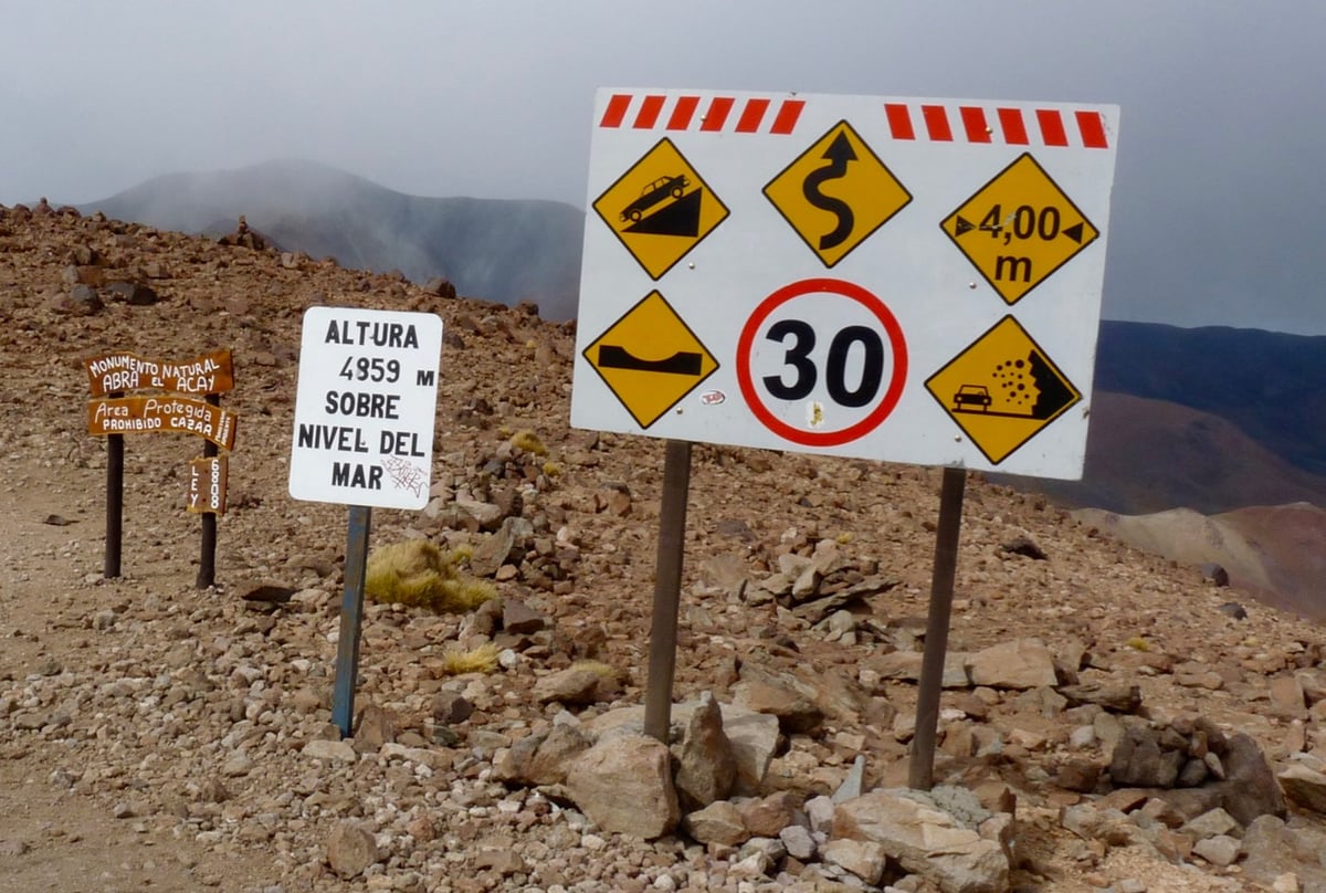Abra del Acay Paso Argentina