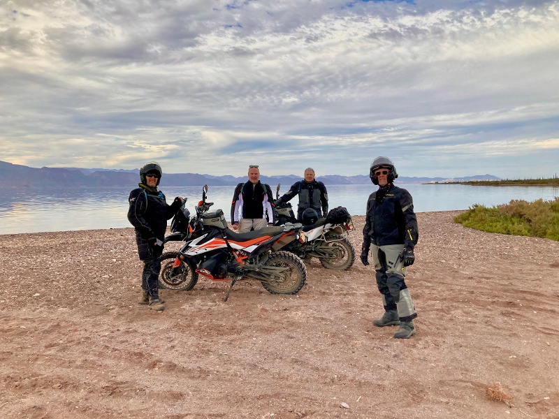 Riders in Baja by the bay