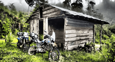 Adventure bikes in Colombia
