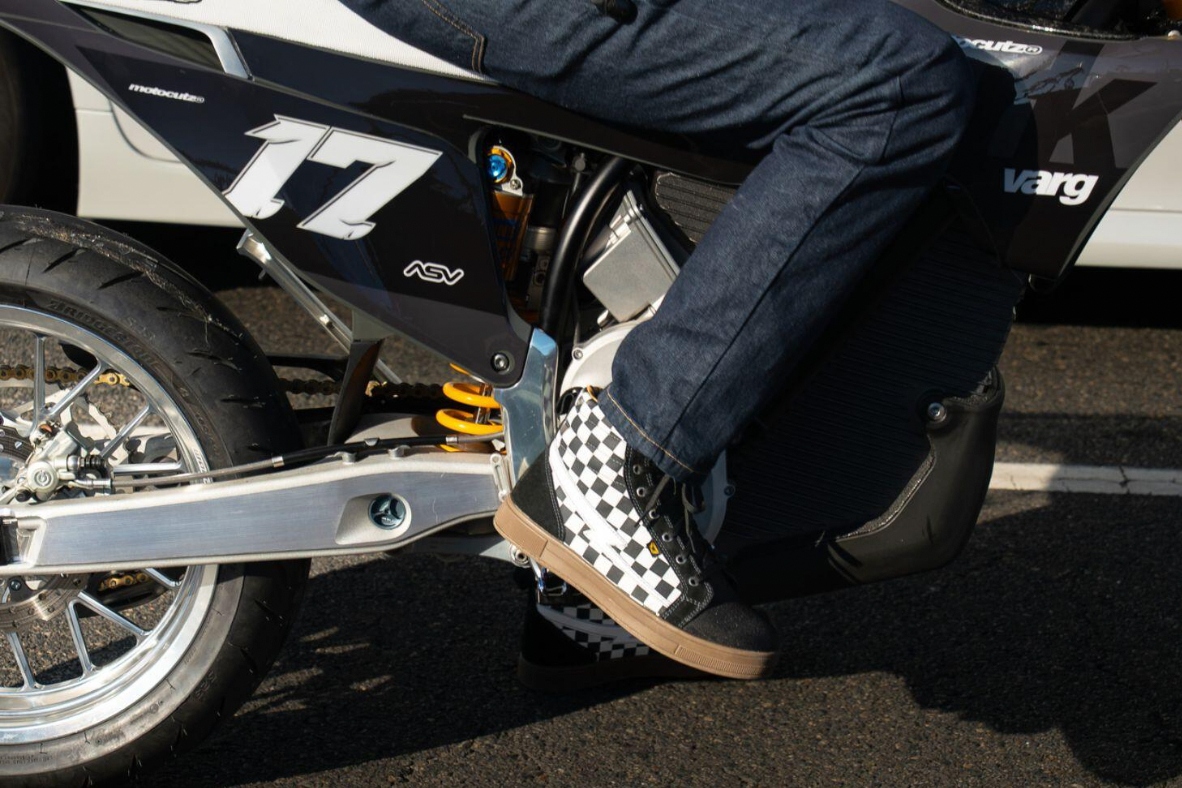 Cortech Slayer Checkered Riding Shoe 1