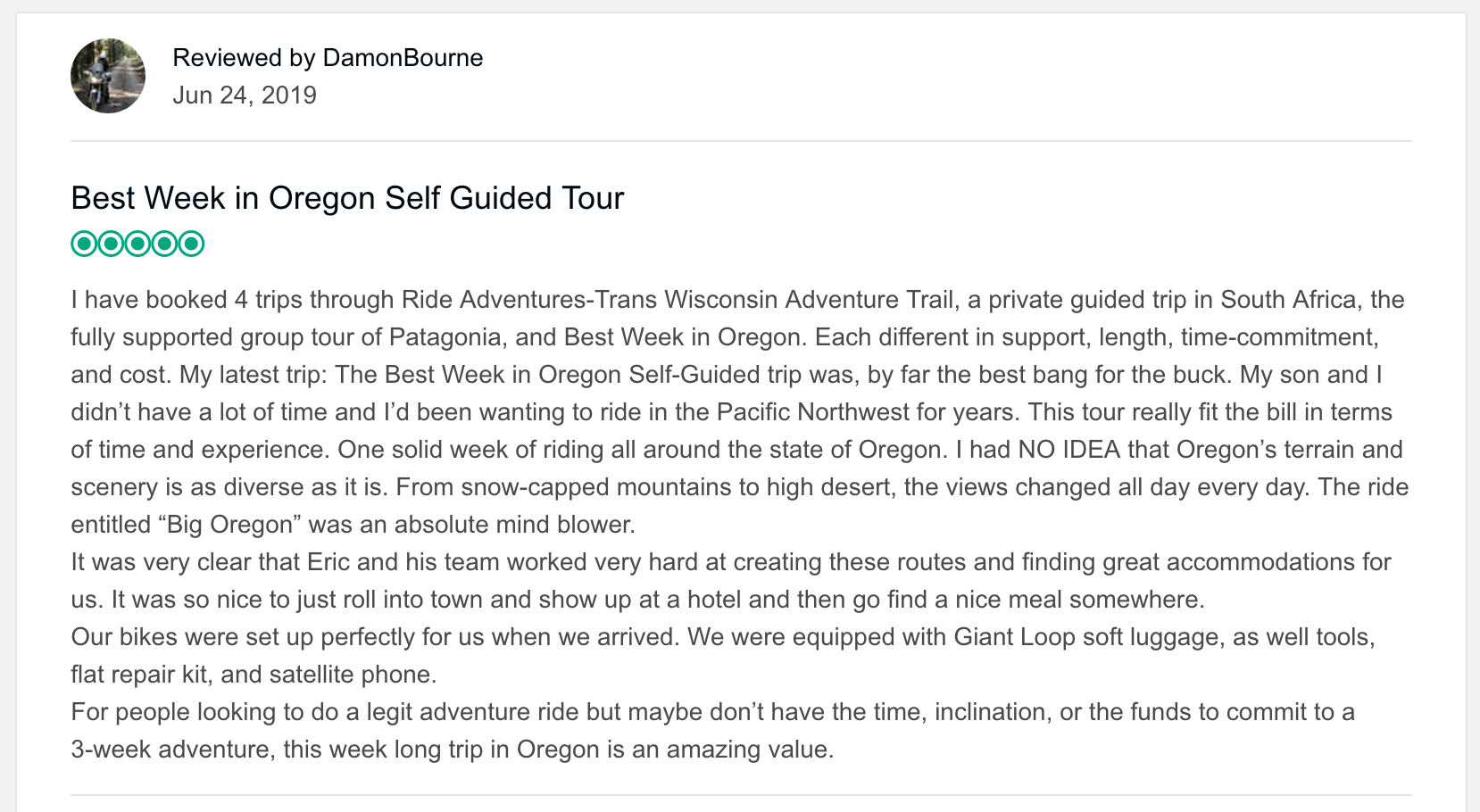 Damon_Bourne_Trip_Advisor_Review