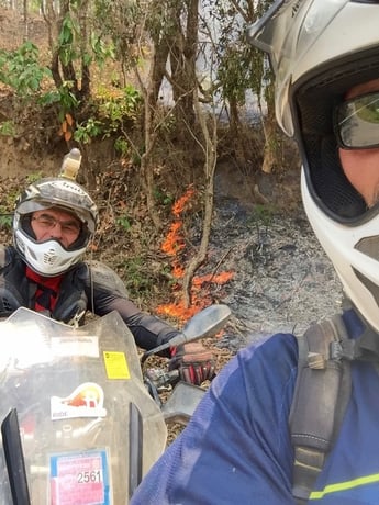 Dry Season Fires Thailand