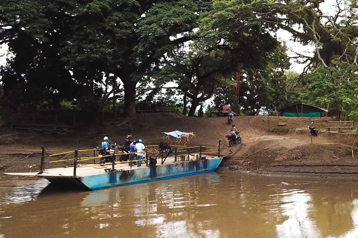 Ferry Crossing in Colombia