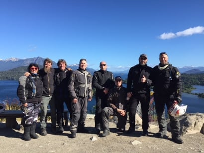 Motorcycle Group Argentina Patagonia