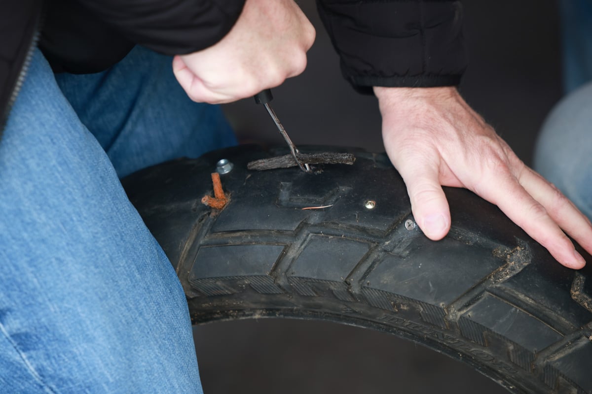 How to plug a flat-3320