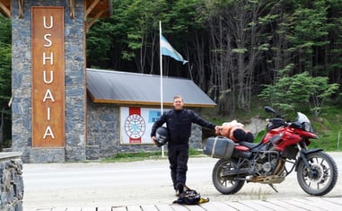 Solo Rider Patagonia Motorcycle Rental