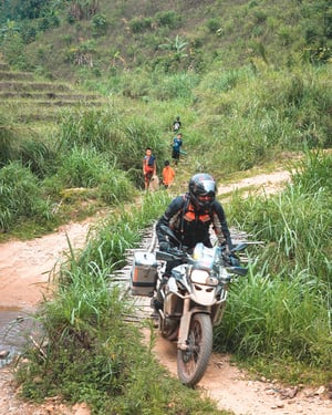 Dirt Roads Motorcycles and Thailand