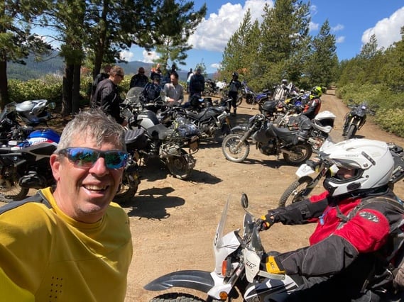 Training Andrew Selfie