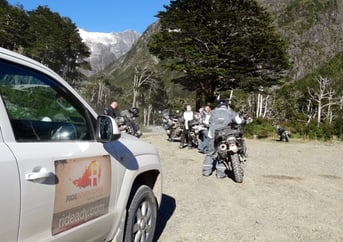 Truck Supported Motorcycle Trip in Patagonia