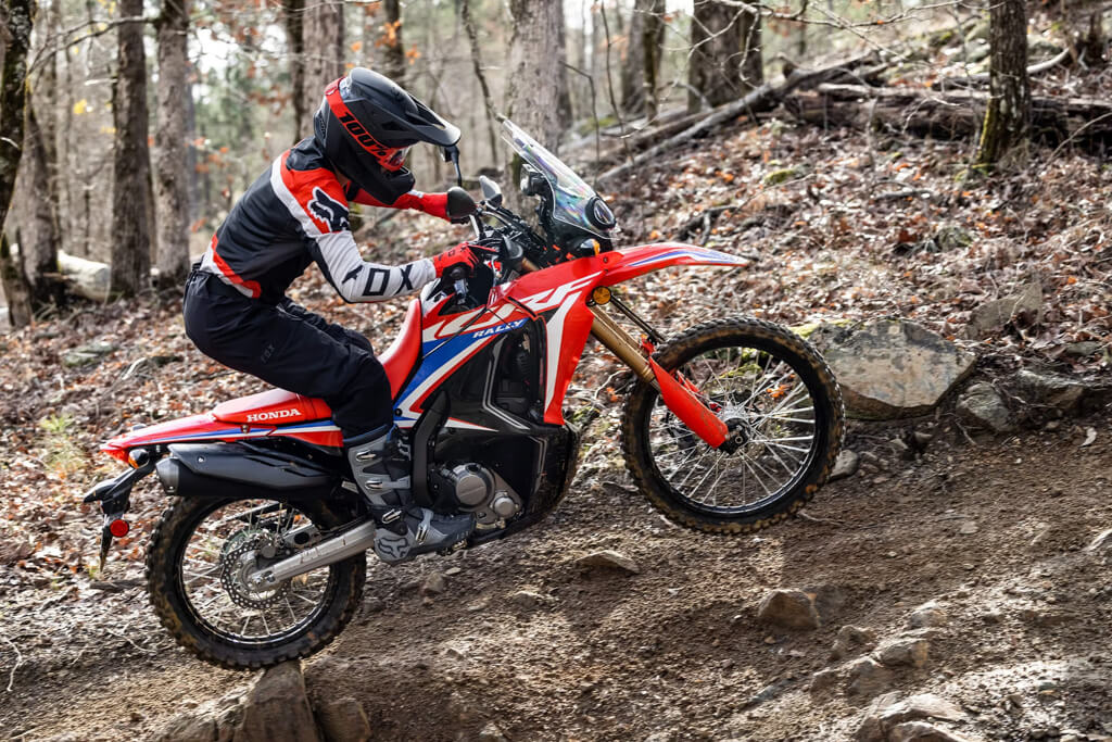 honda-crf-300l-rally-dual-sport-bike-hill-climb