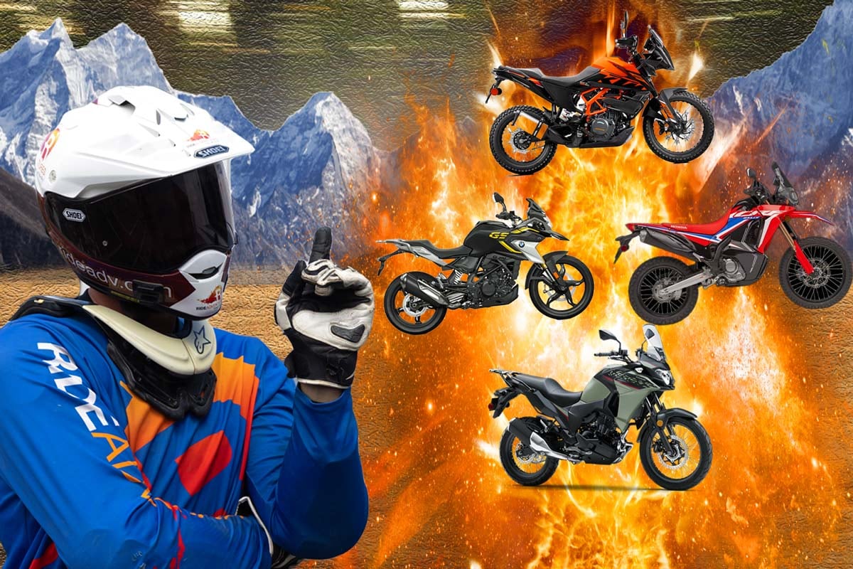 learner approved adventure bikes