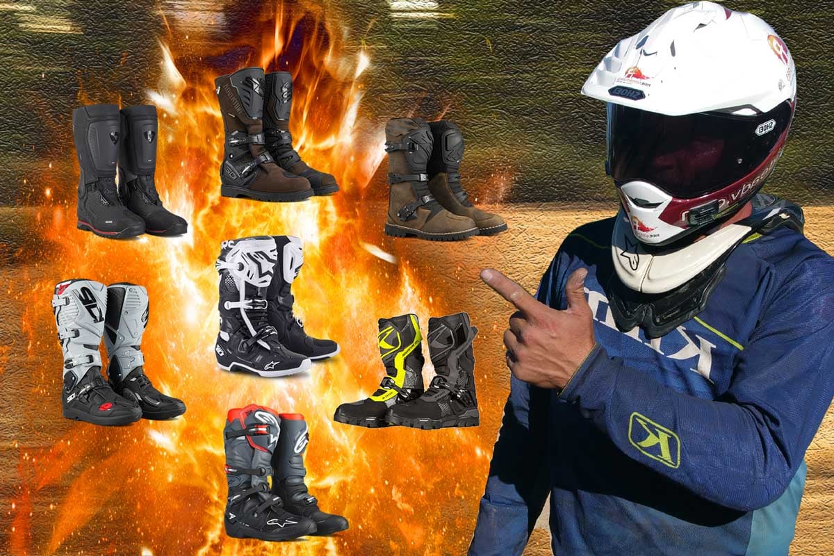 Adventure Motorcycle Boots.