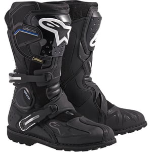 Product shot of Toucans GoreTex motorcycle boot. 