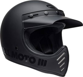 Bell Moto 3 motorcycle helmet product shot.