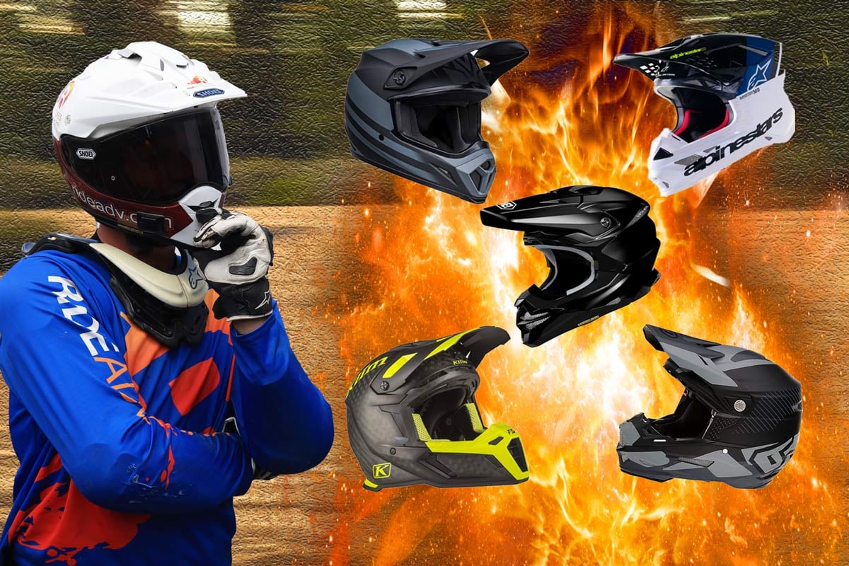 Motocross and Dirt Bike Helmets and Gear