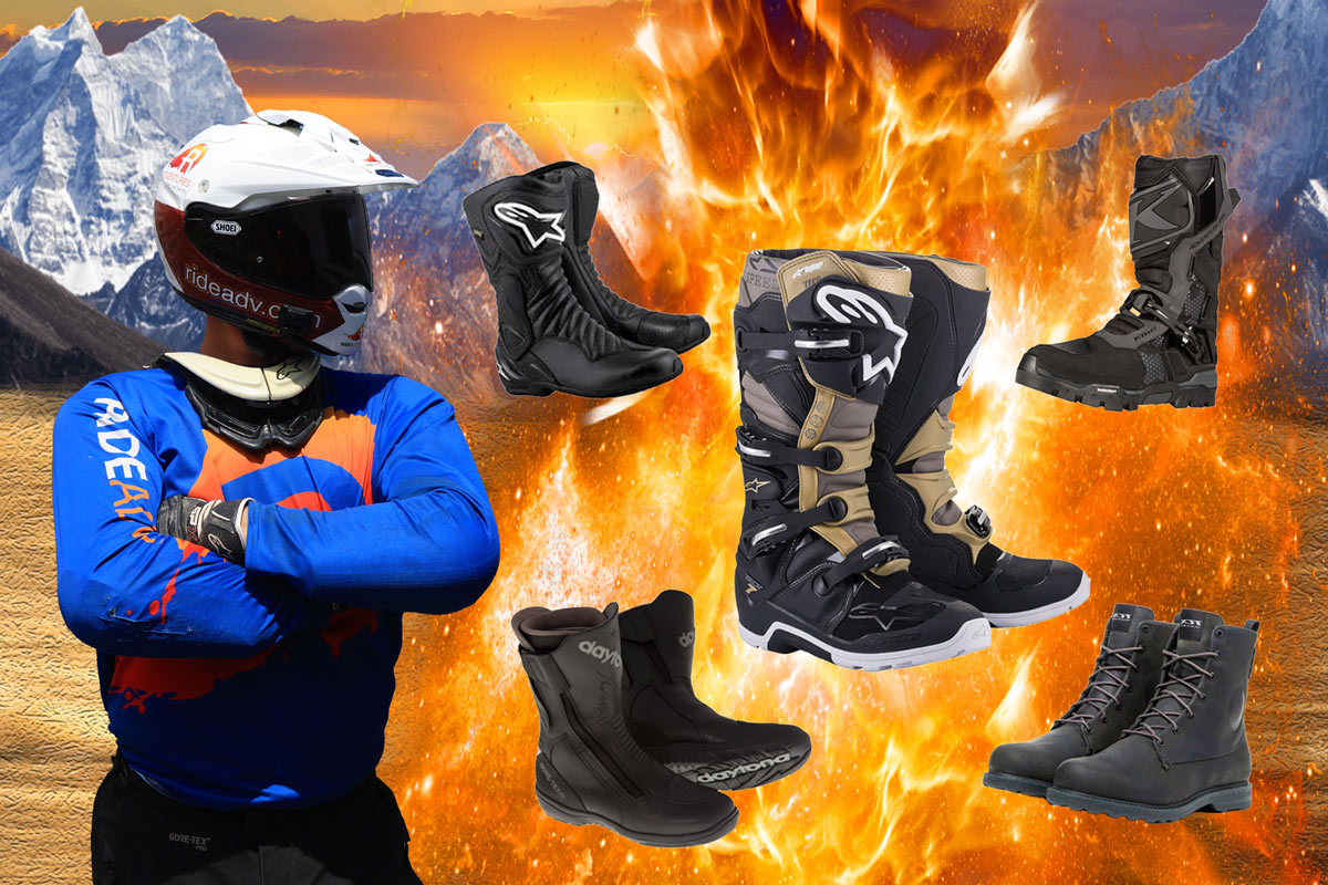 Waterproof motorcycle boots discount