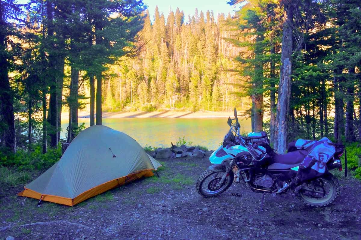 crickets-bmw-motorcycle-while-camping-in-forest