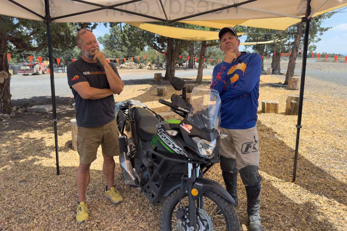 eric and andrew contemplating on the versys-x 300 and if its worth a buy