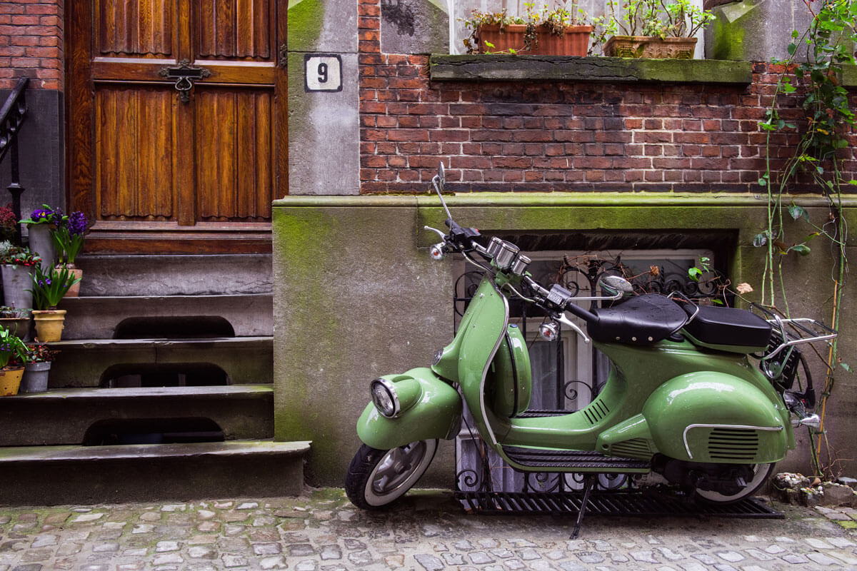 green-scooter