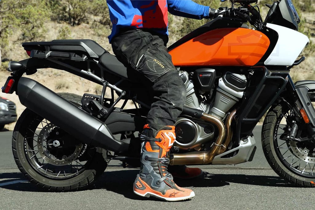 harley-pan-america-side-suspension-with-rider