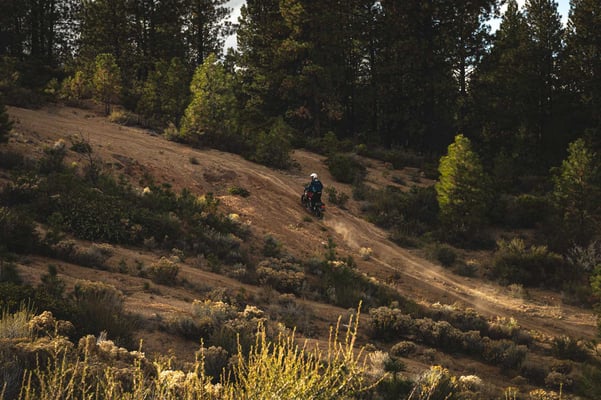 honda cb500x powers uphill