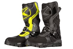 Product shot Klim Adventure GTX motorcycle boots.