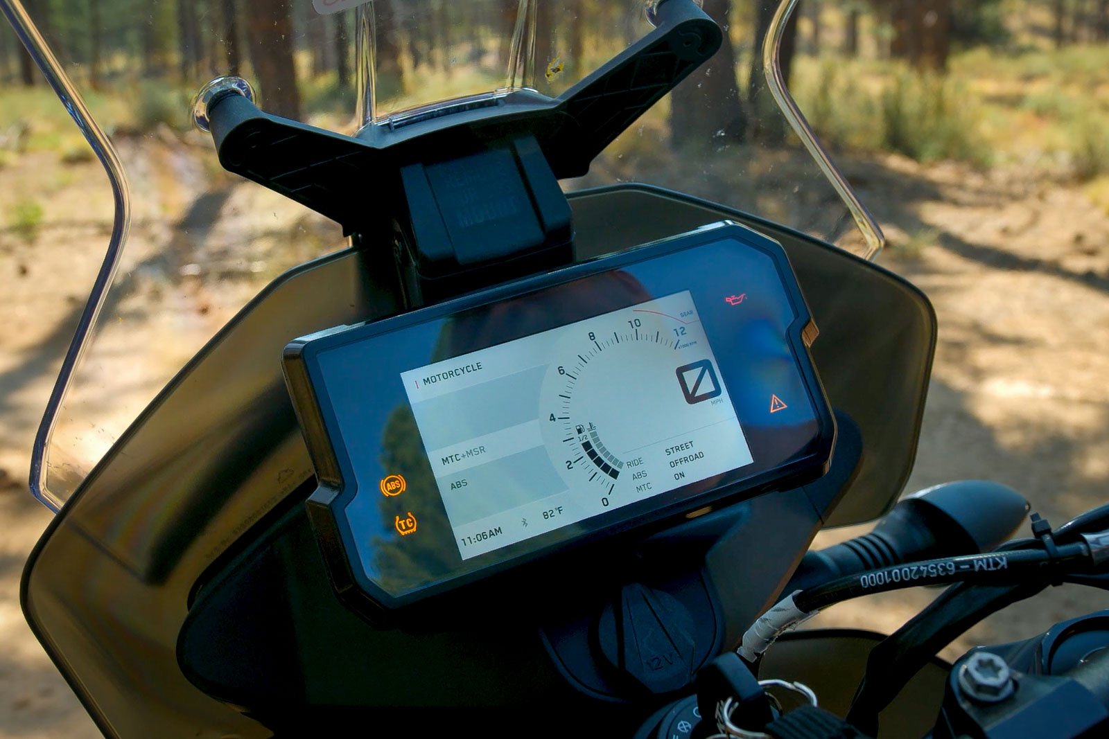 ktm 790 screen