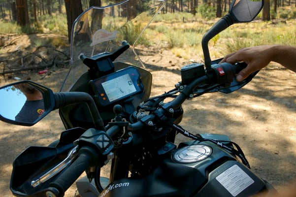 Eric points out the killswitch issue on the bike