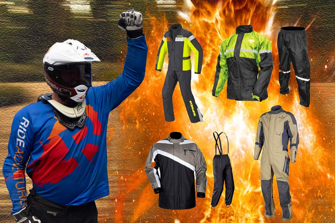 5 Motorcycle Rain Suits Guaranteed To Keep You Dry