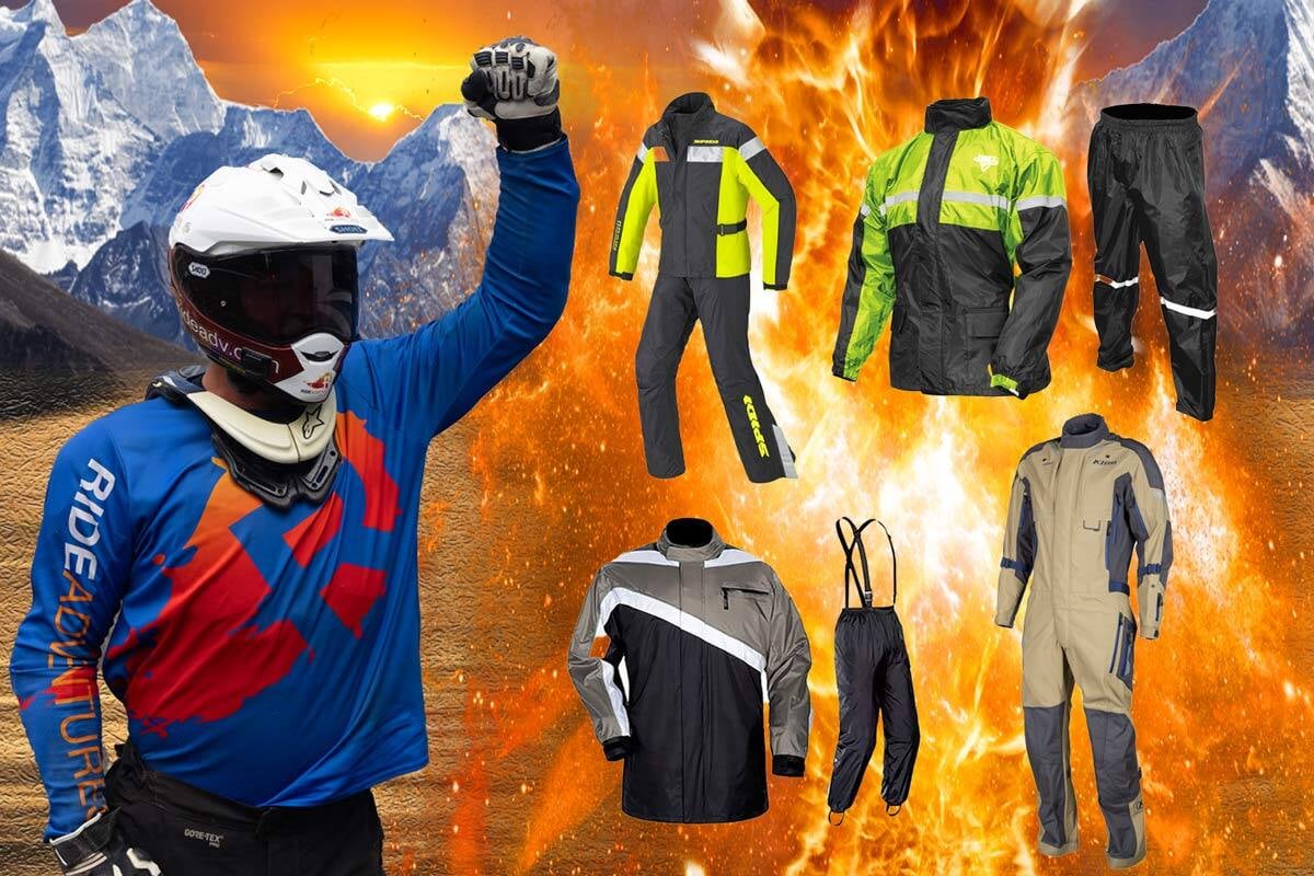 7 Motorcycle Rain Suits Guaranteed To Keep You Dry