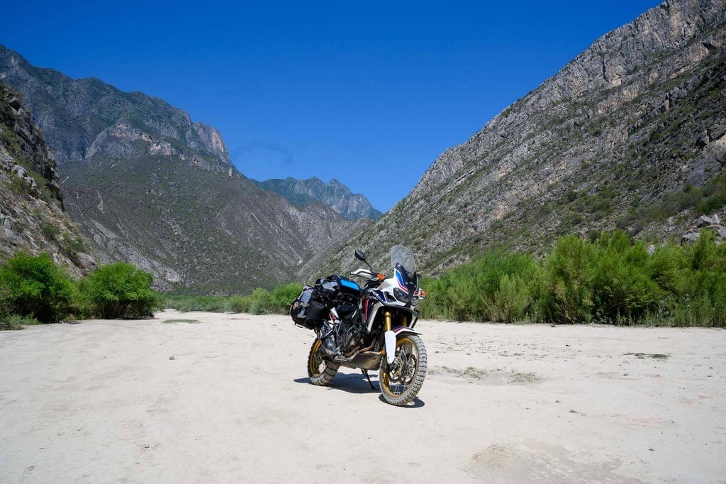 Honda Africa Twin on Tour in Mexico