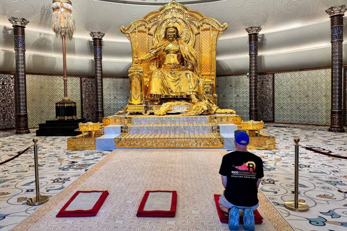 sam gets spiritual with Genghis Khan